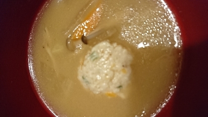 鶏団子みそ汁