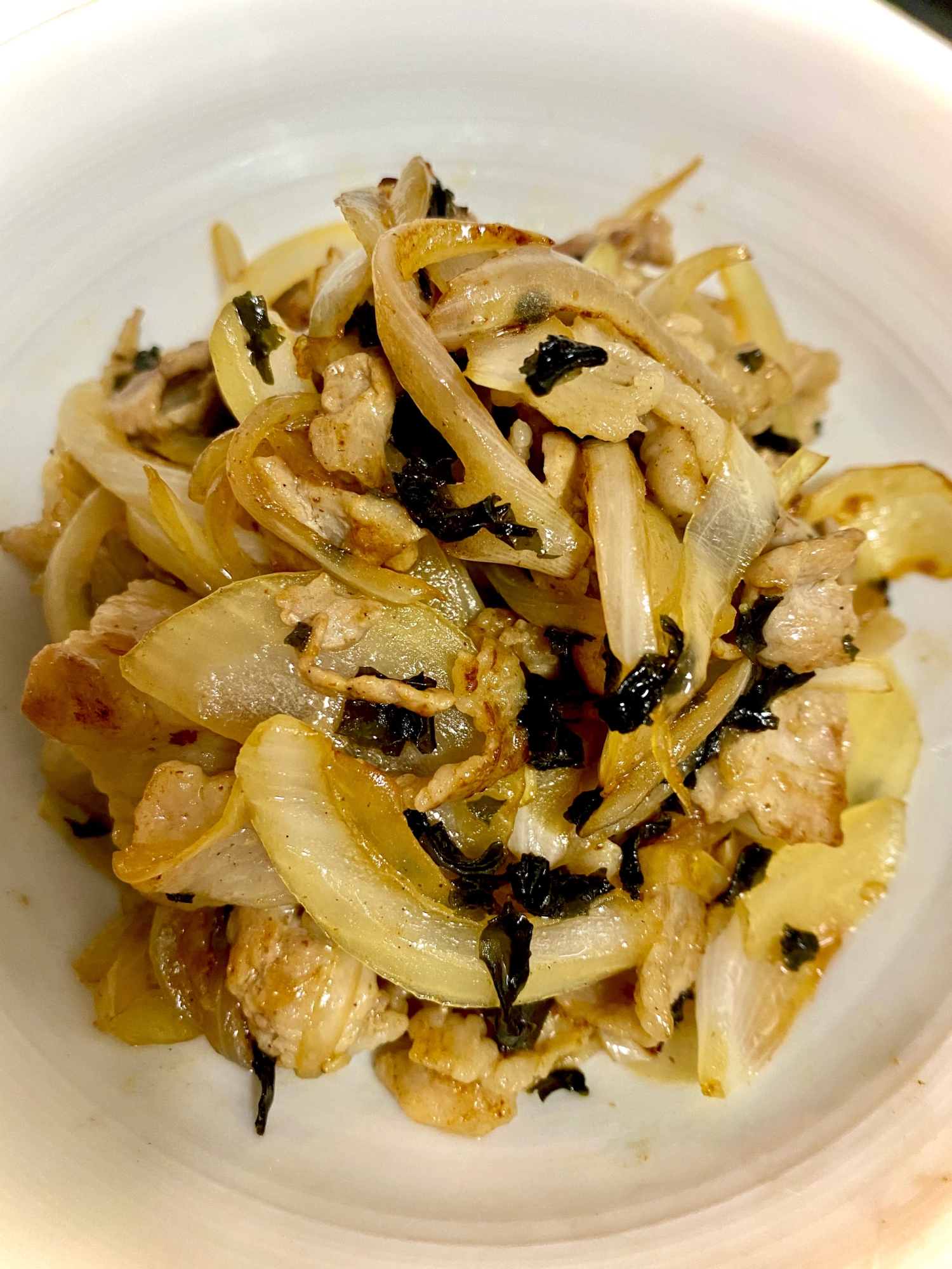 豚肉の旨塩炒め しそわかめ風味 レシピ 作り方 By シェフ サクライケータ 楽天レシピ 豚肉の旨塩炒め しそわかめ風味 レシピ 作り方 By シェフ サクライケータ 楽天レシピ