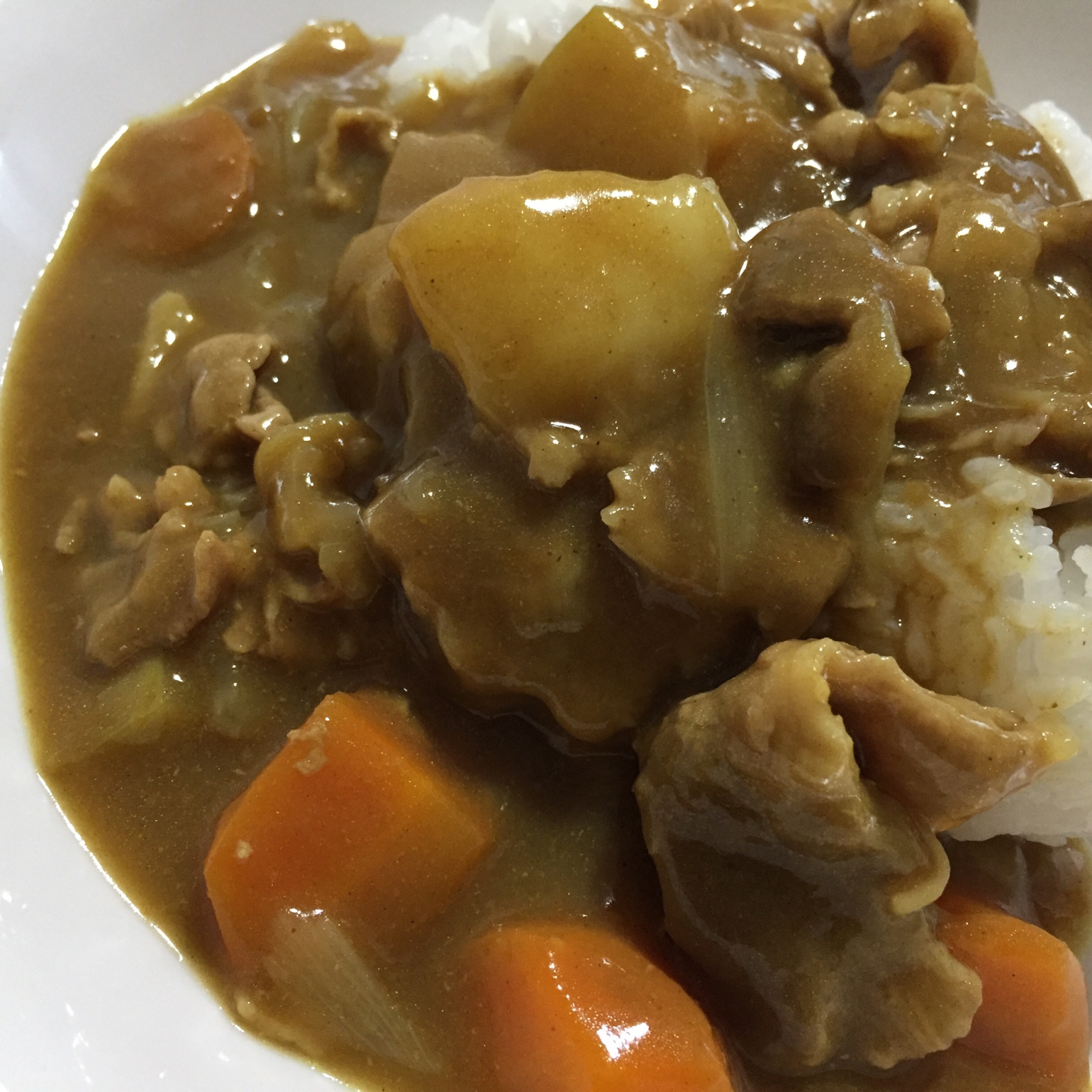 りんごごろごろカレー