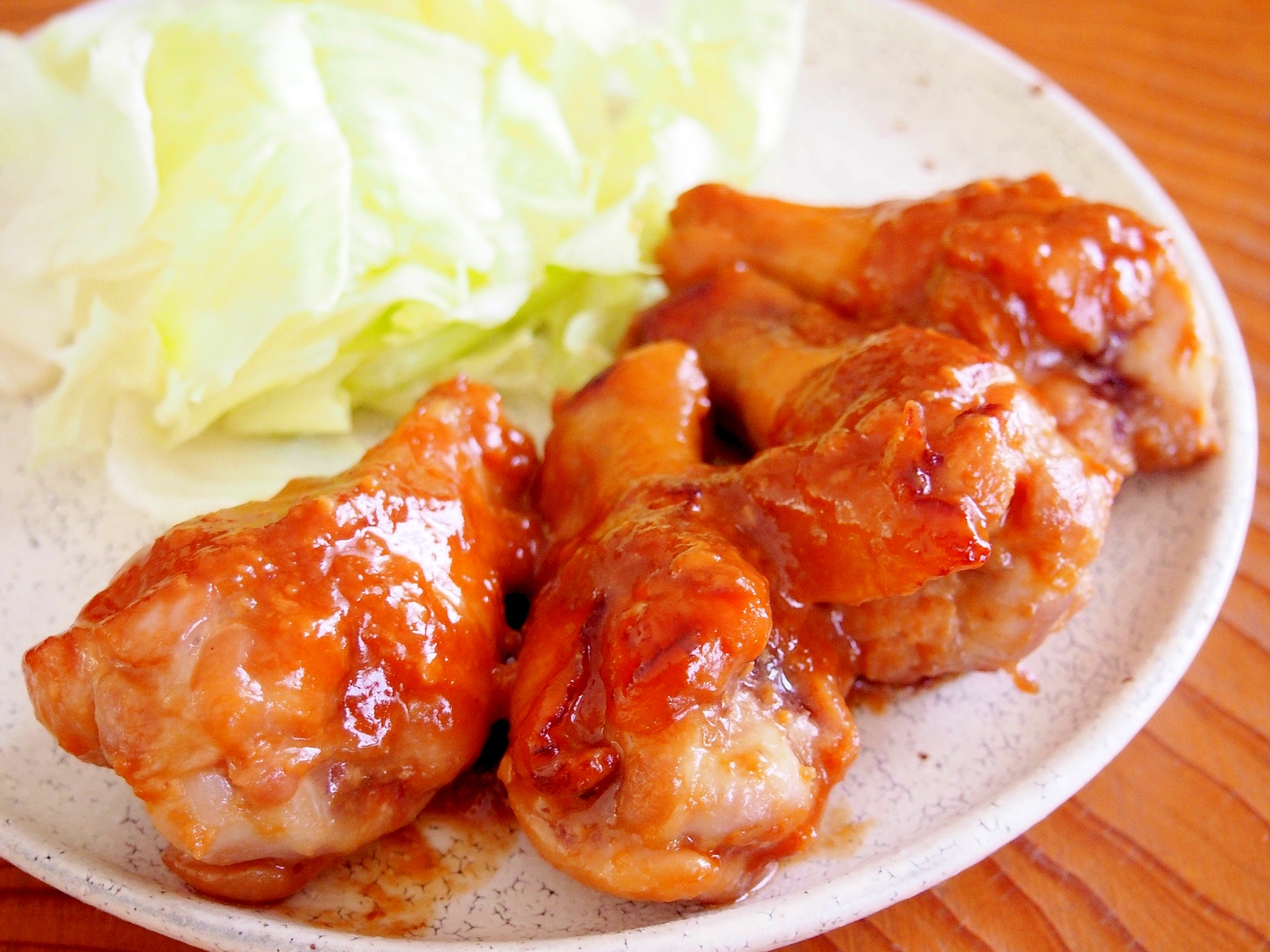 ご飯に合う!簡単鶏手羽元の味噌照り焼き