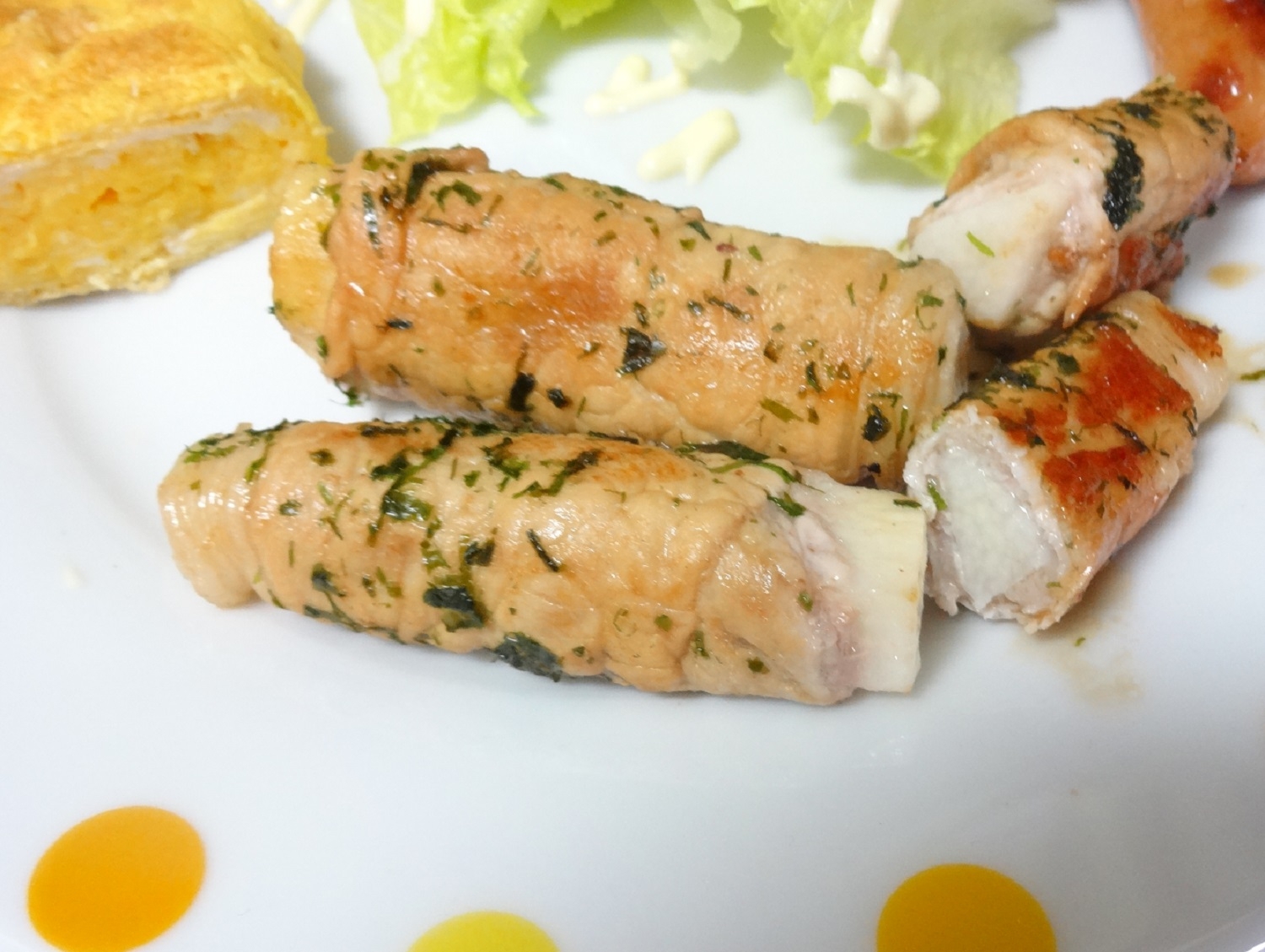 お弁当にも！長芋の肉巻き
