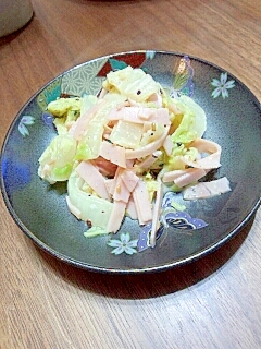 白菜消費!白菜サラダ