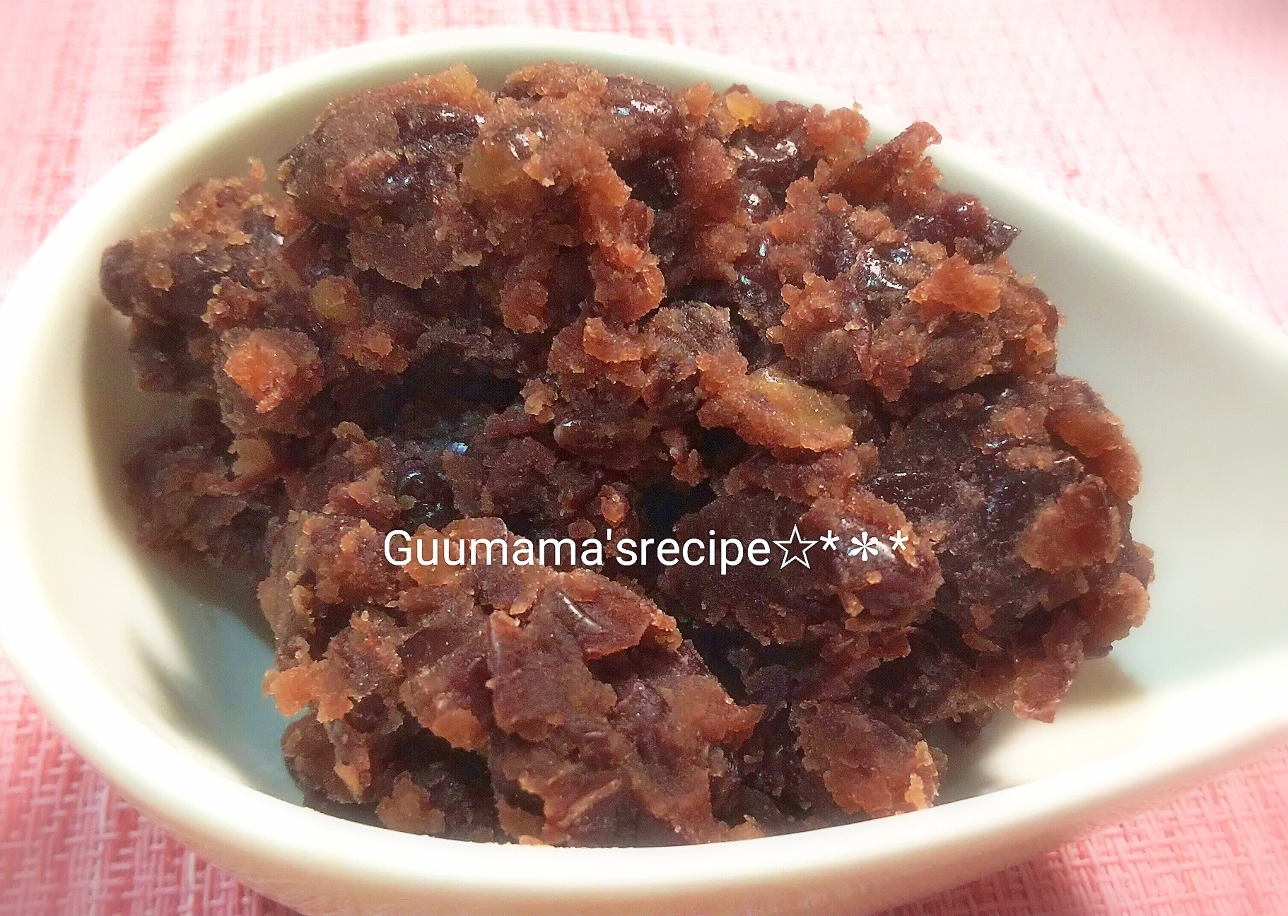 ホームベーカリー＆電気圧力鍋W任せ♡自家製あんこ