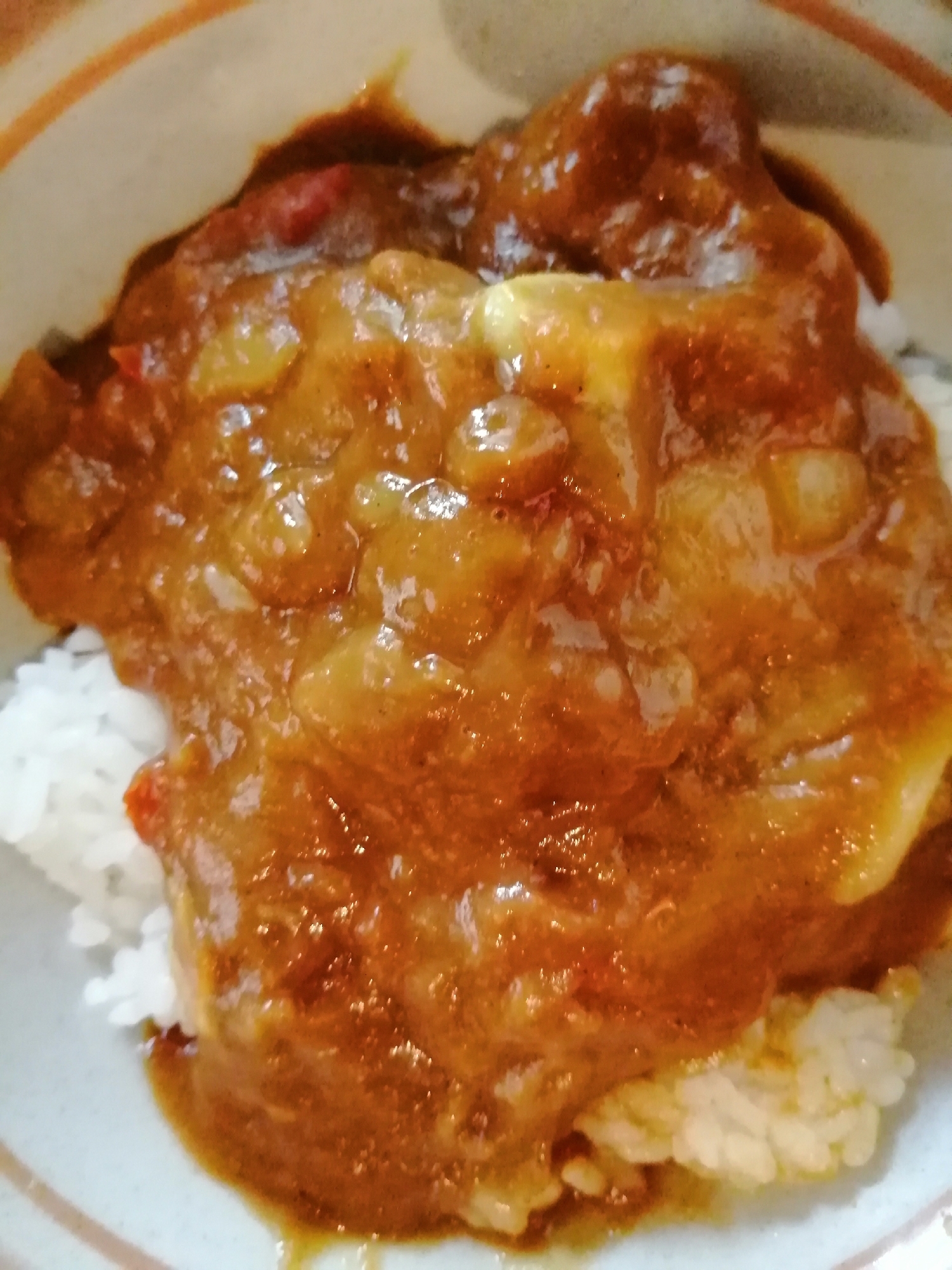 じゃがいも入りカレー