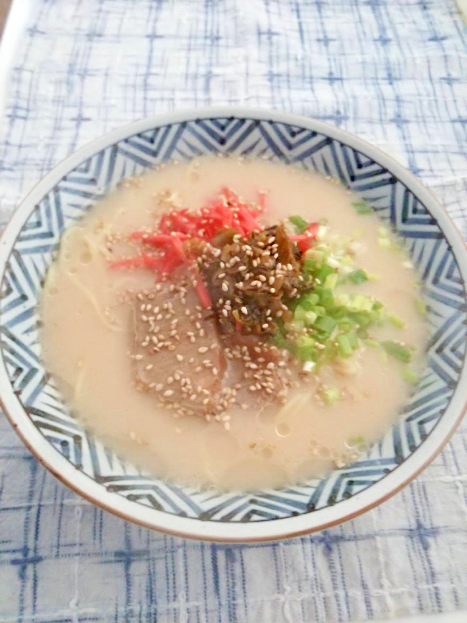 ☆焼豚高菜豚骨ラーメン☆