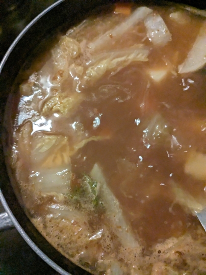 ラム肉のカレー鍋