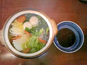 野菜たっぷり ヘルシー水餃子鍋 レシピ 作り方 By ルナ0562 楽天レシピ