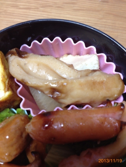 美味しくできたので、お弁当にも入れちゃいました笑 また作ります♡ごちそうさまでした♡