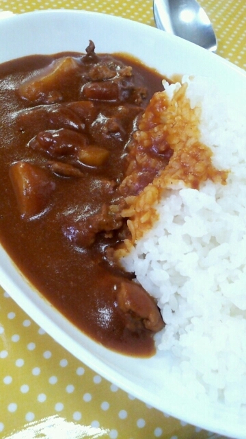 残ったポトフでカレー