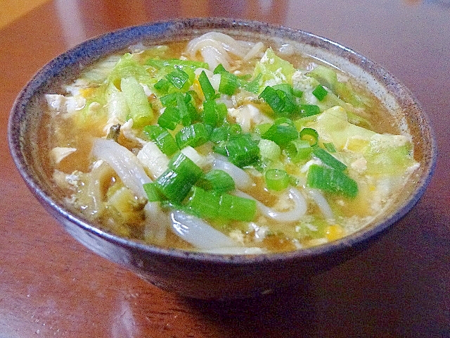 ダイエッターお夜食 卵レタス白滝らーめん レシピ 作り方 By Sundisk 楽天レシピ