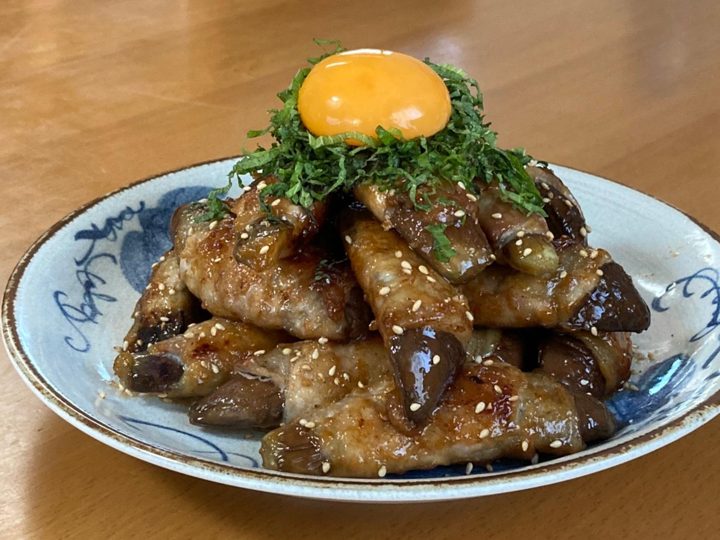 ☆ごはんがすすむ☆【ナスの豚肉巻き】