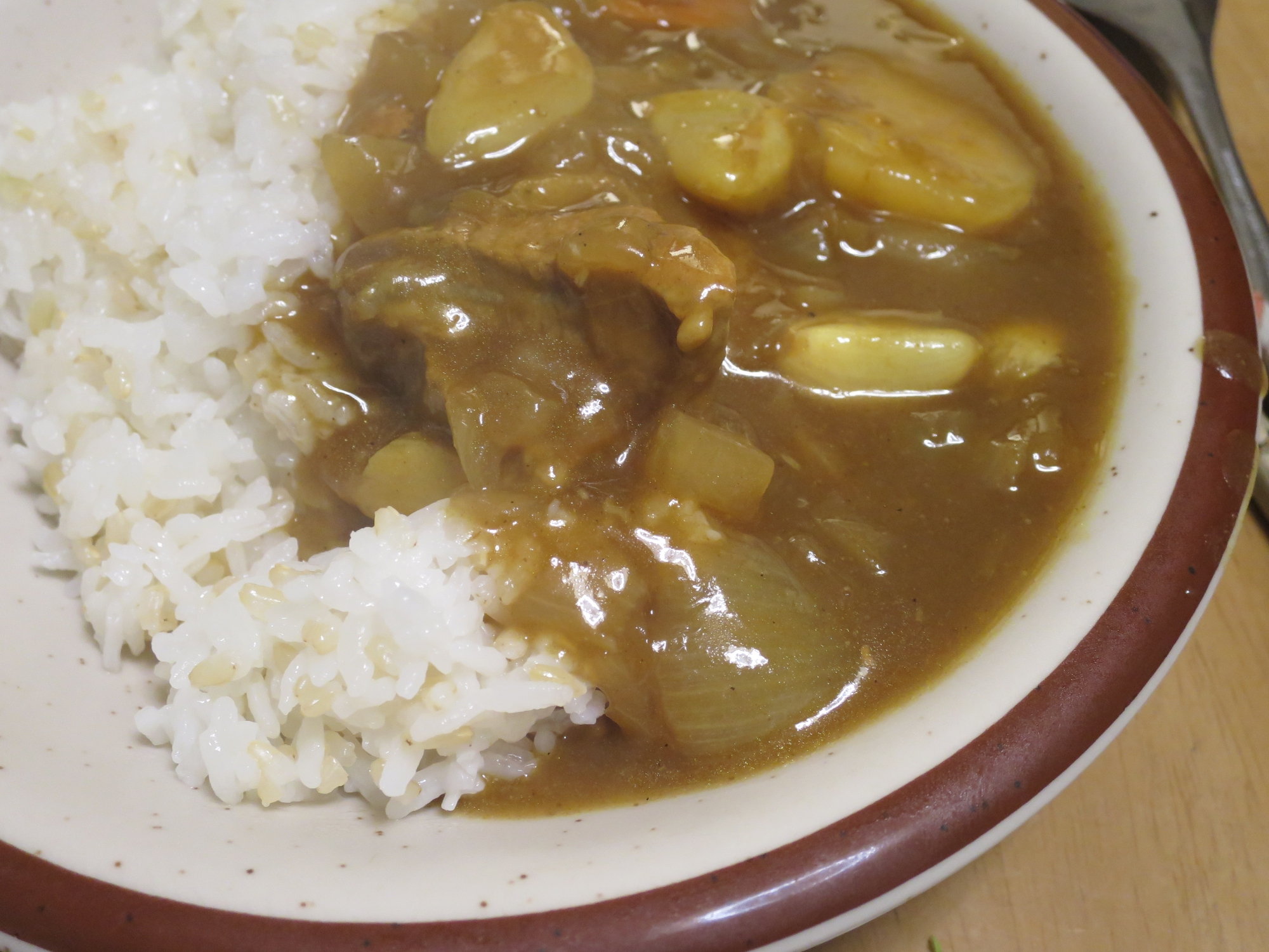 にんにくたっぷりパワフルカレー