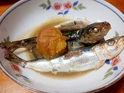 鰯の　煮付け
