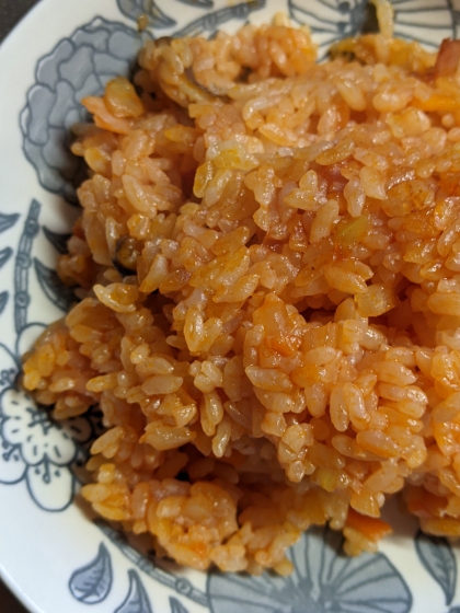 少ない材料で！豚キムチ焼きめし♪