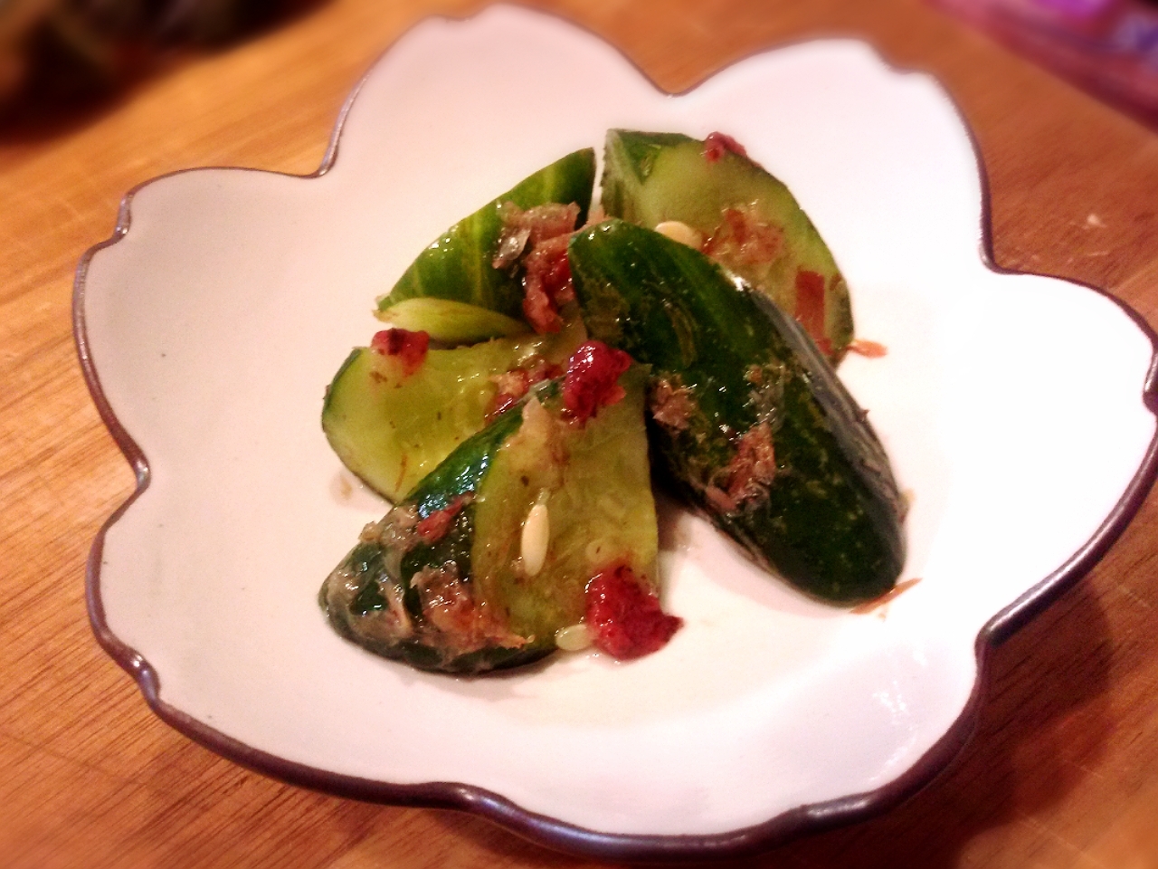 激ウマ!簡単キュウリ漬け♪①梅風味☆