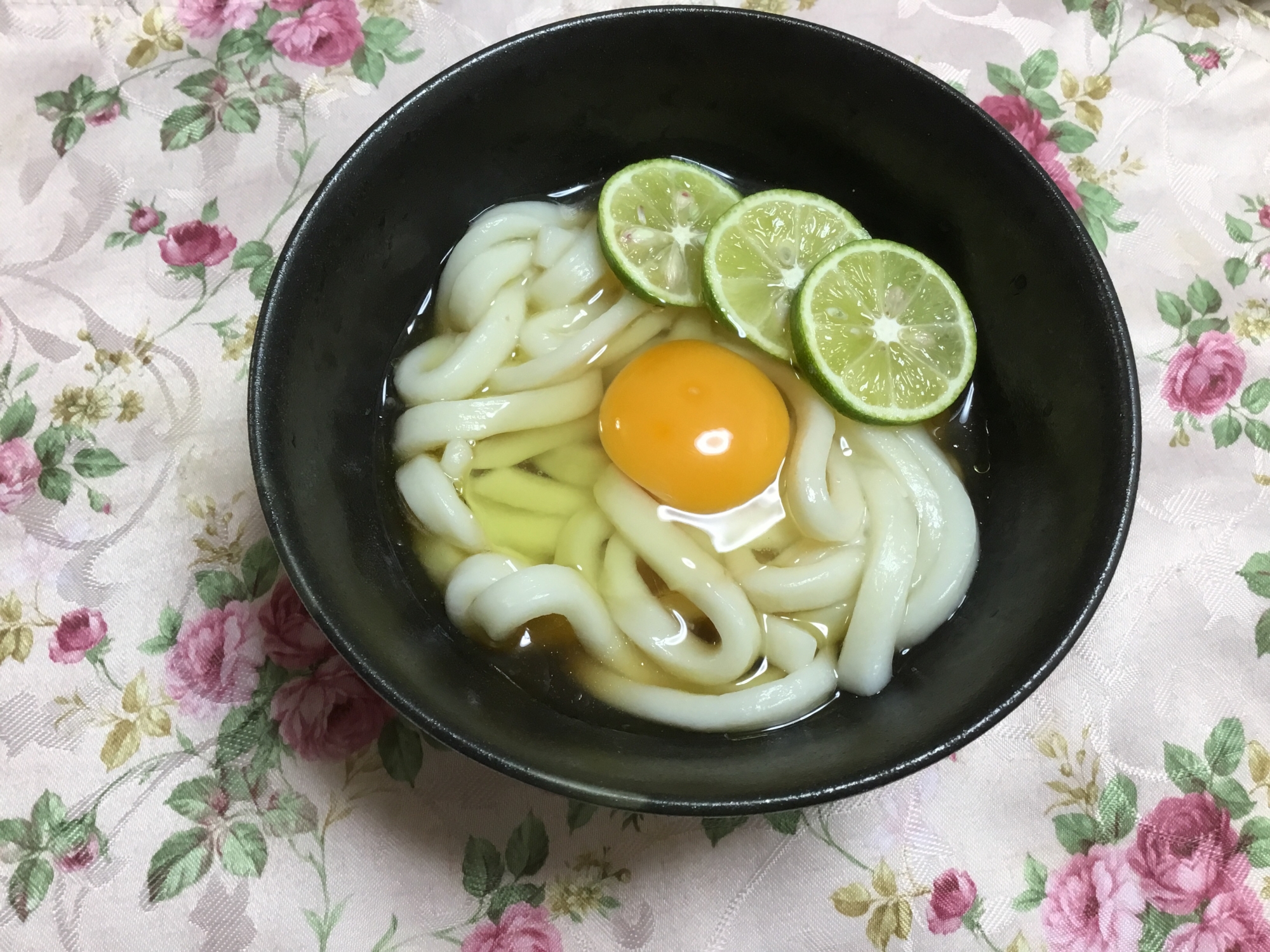 カルディのオリーブオイルつゆですだちうどん