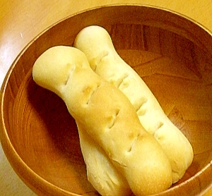 カリカリサクサクのスティックパン（天然酵母）