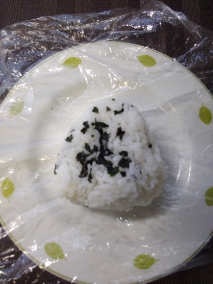 わかめの混ぜご飯おにぎりその2