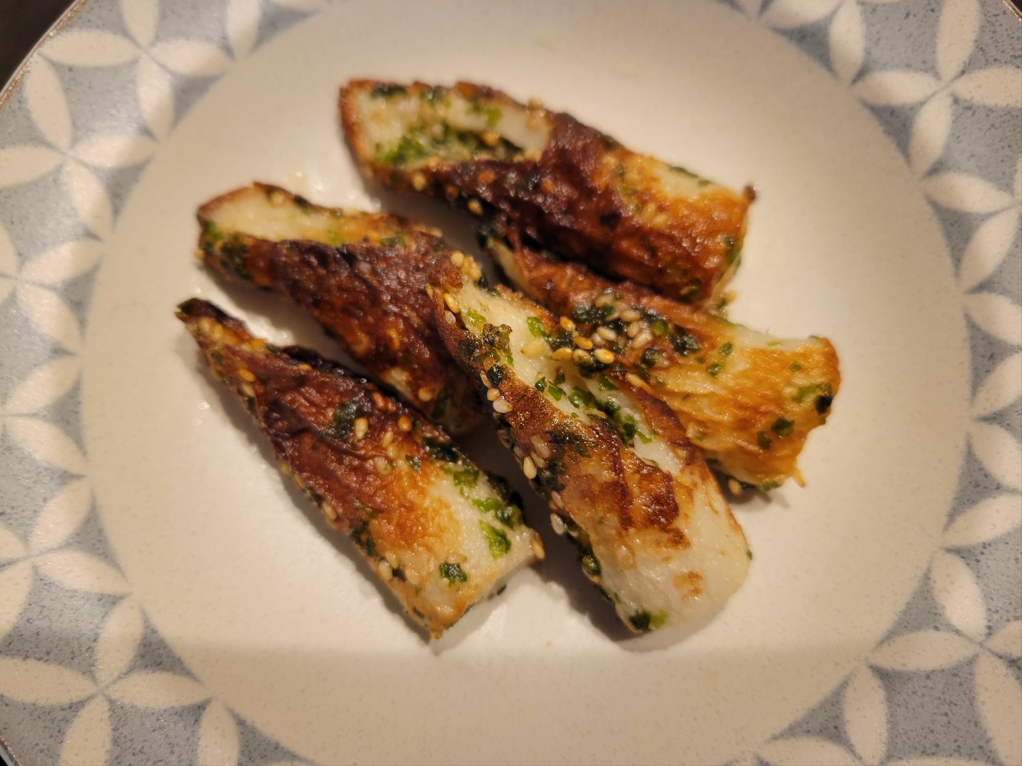 揚げない☆ちくわの磯辺焼き