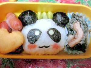 園児向けパンダのおにぎり弁当 O O ノ レシピ 作り方 By りなほっぴー 楽天レシピ