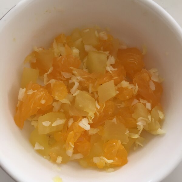 離乳食後期 りんごとみかんとキャベツのサラダ レシピ 作り方 By りし 楽天レシピ 離乳食後期 りんごとみかんとキャベツのサラダ レシピ 作り方 By りし 楽天レシピ