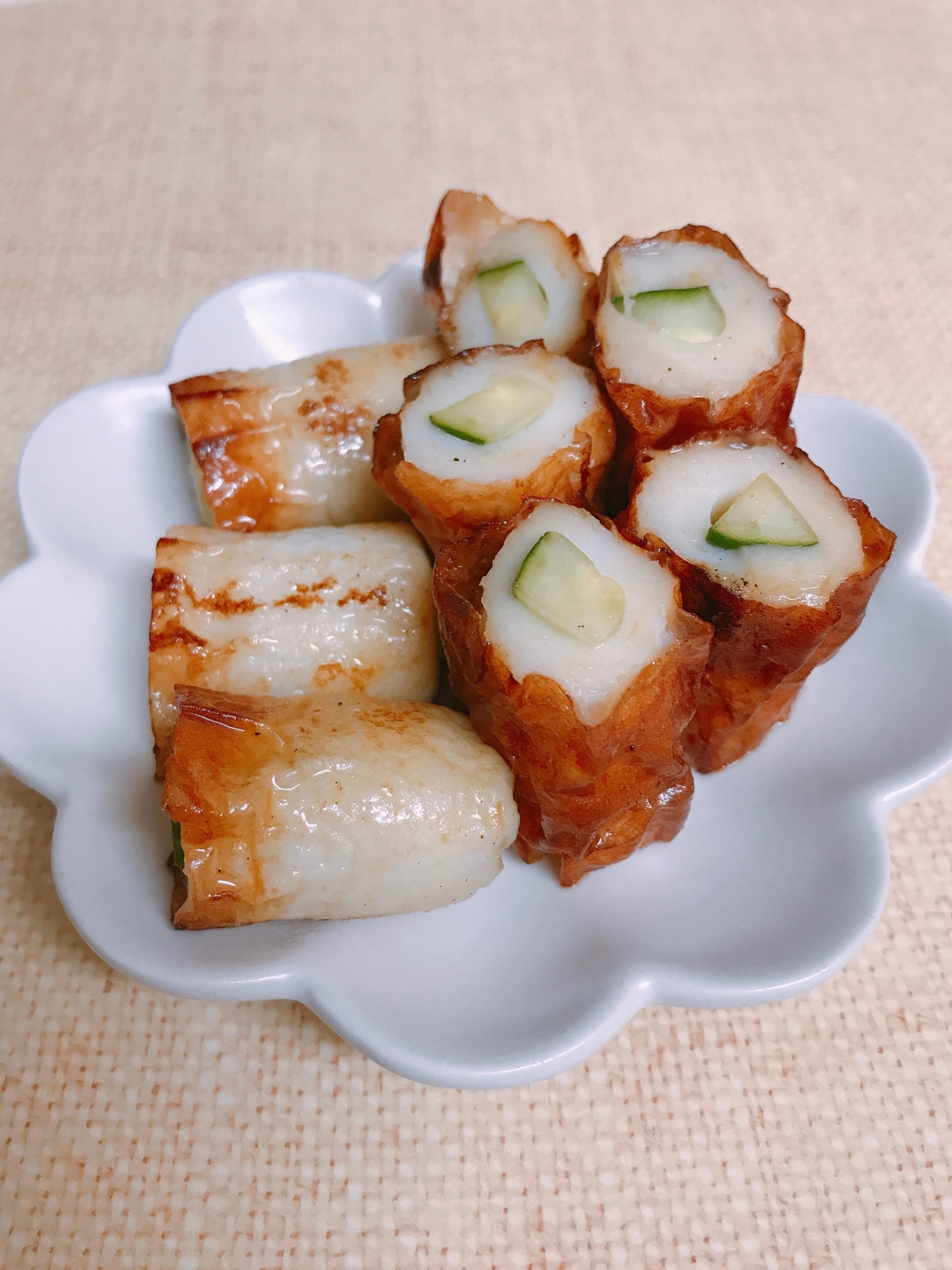 「竹輪きゅうり」の炒め物✨お弁当にも