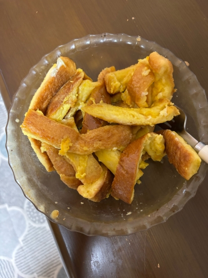 パンの耳で簡単★フレンチトースト