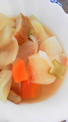 簡単！コロコロ根菜スープ