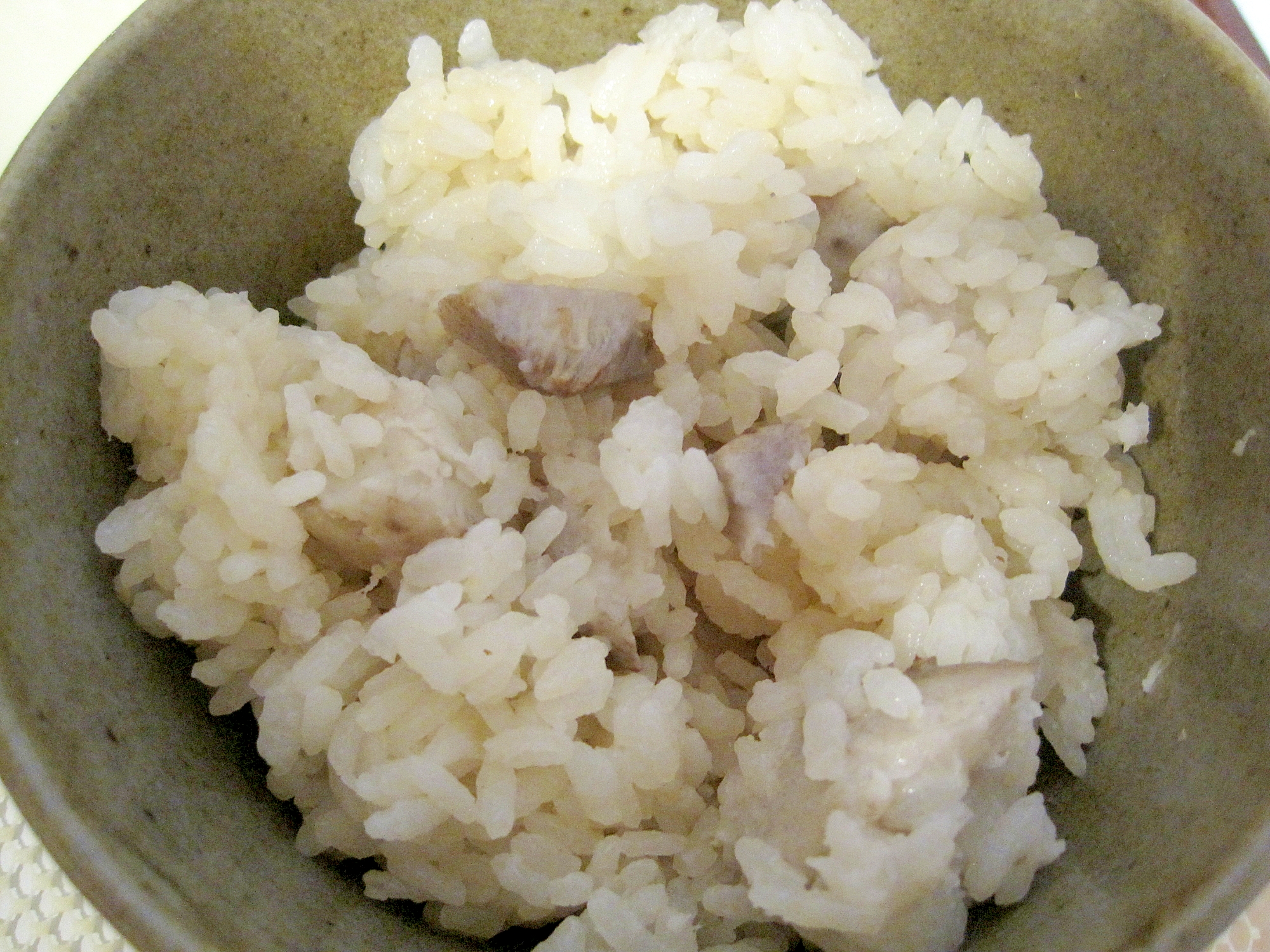 里芋のシンプル炊き込みご飯 レシピ 作り方 By Yukkiy8 楽天レシピ