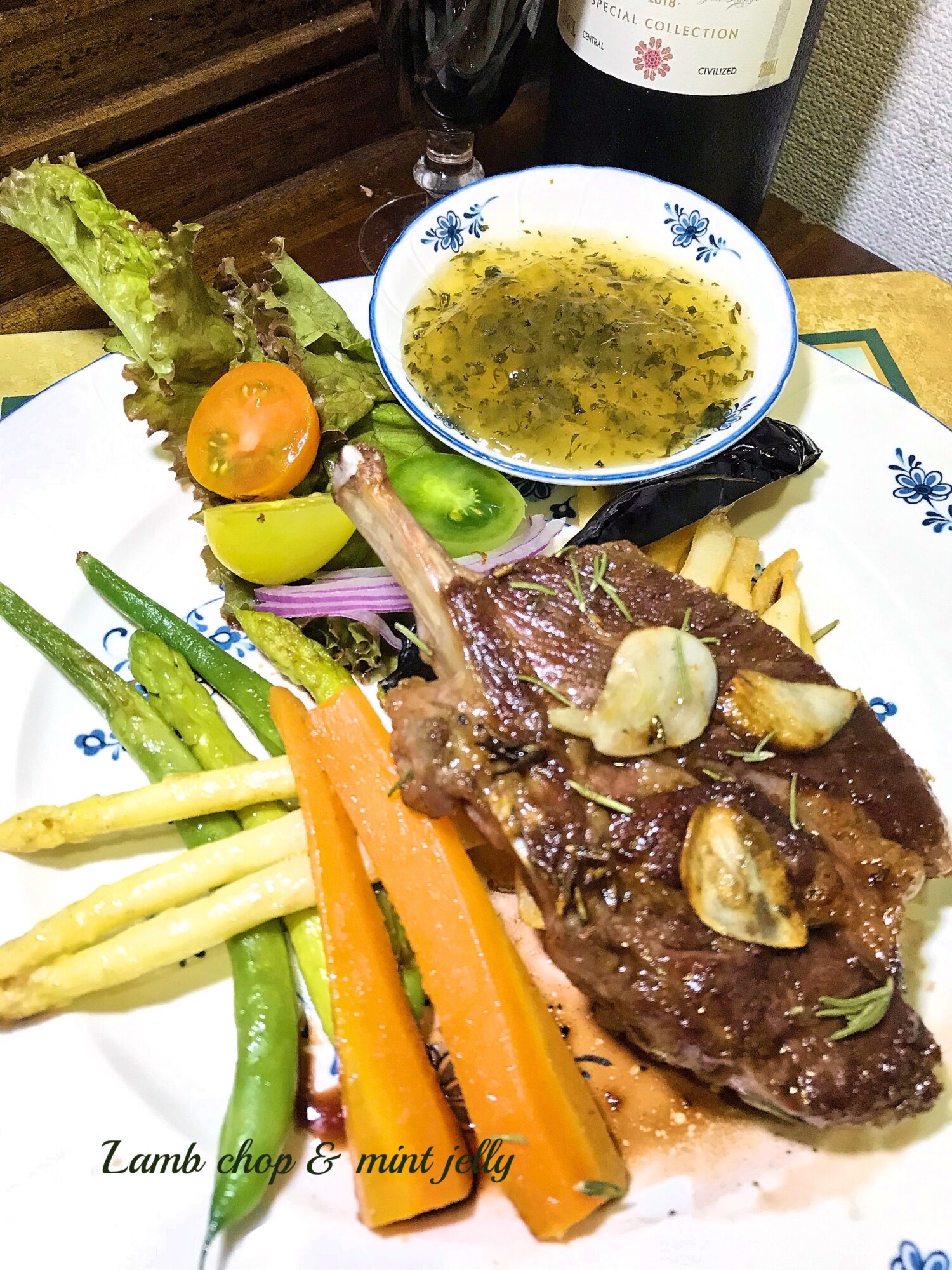 ラムチョップとミントジェリー レシピ 作り方 By めーぷんぷい 楽天レシピ