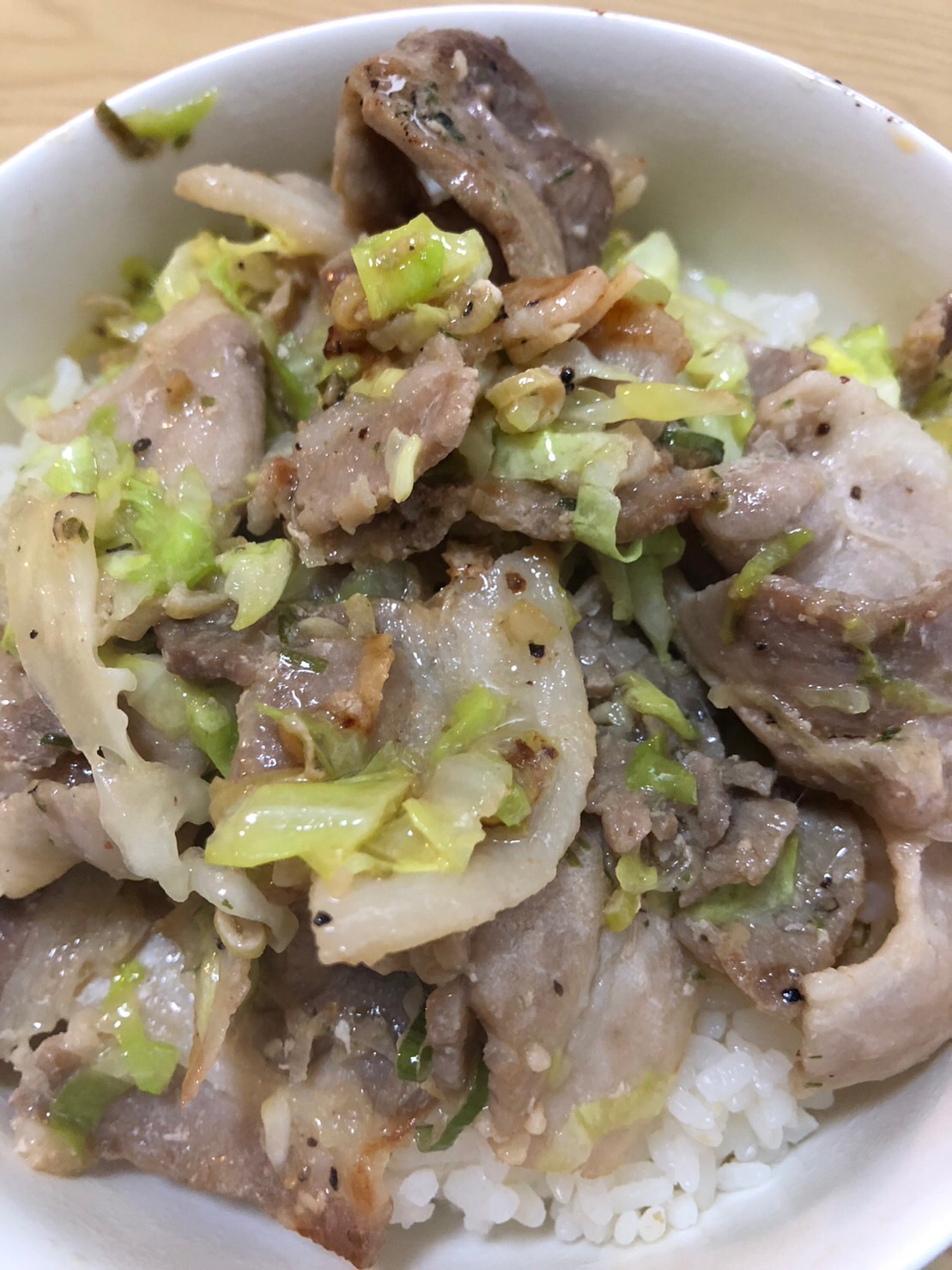 塩だれ豚丼