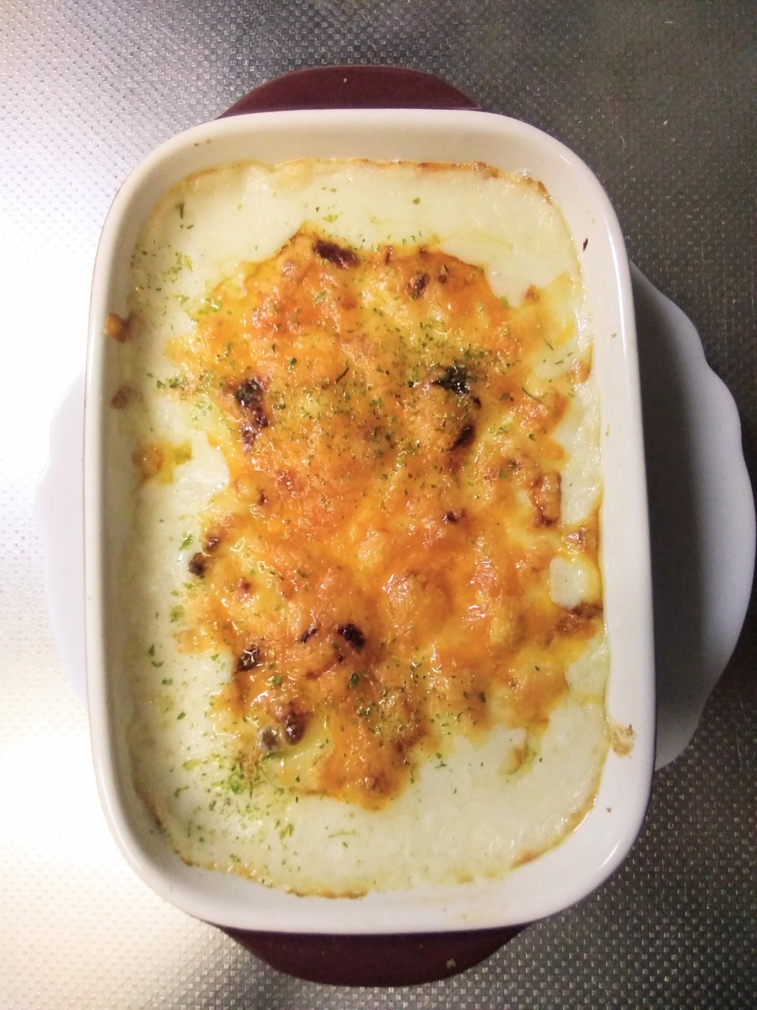 コールラビ　コールラビのグラタン