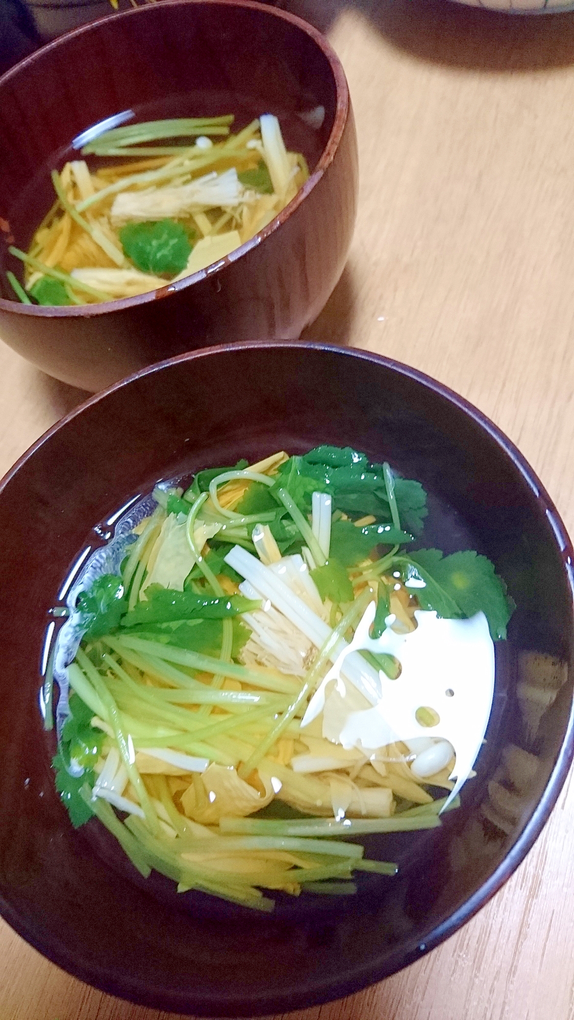 パパッと！湯葉のお吸いのもの