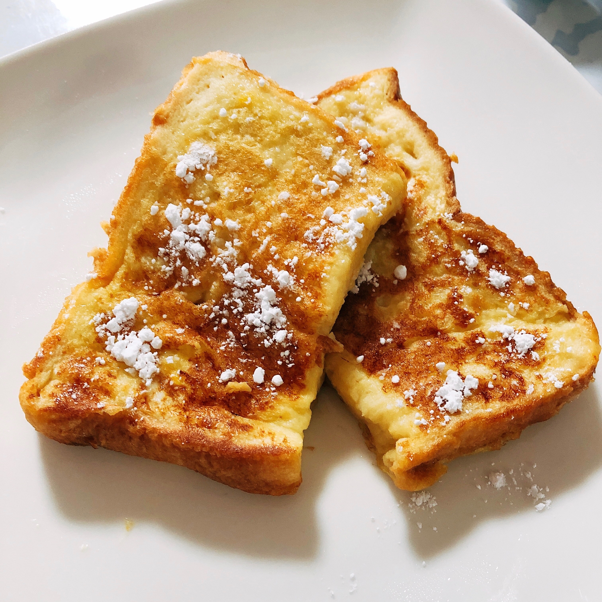 豆乳でフレンチトースト