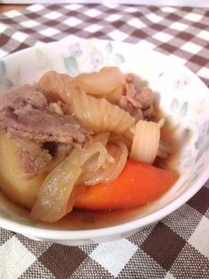 肉じゃが（圧力鍋）　