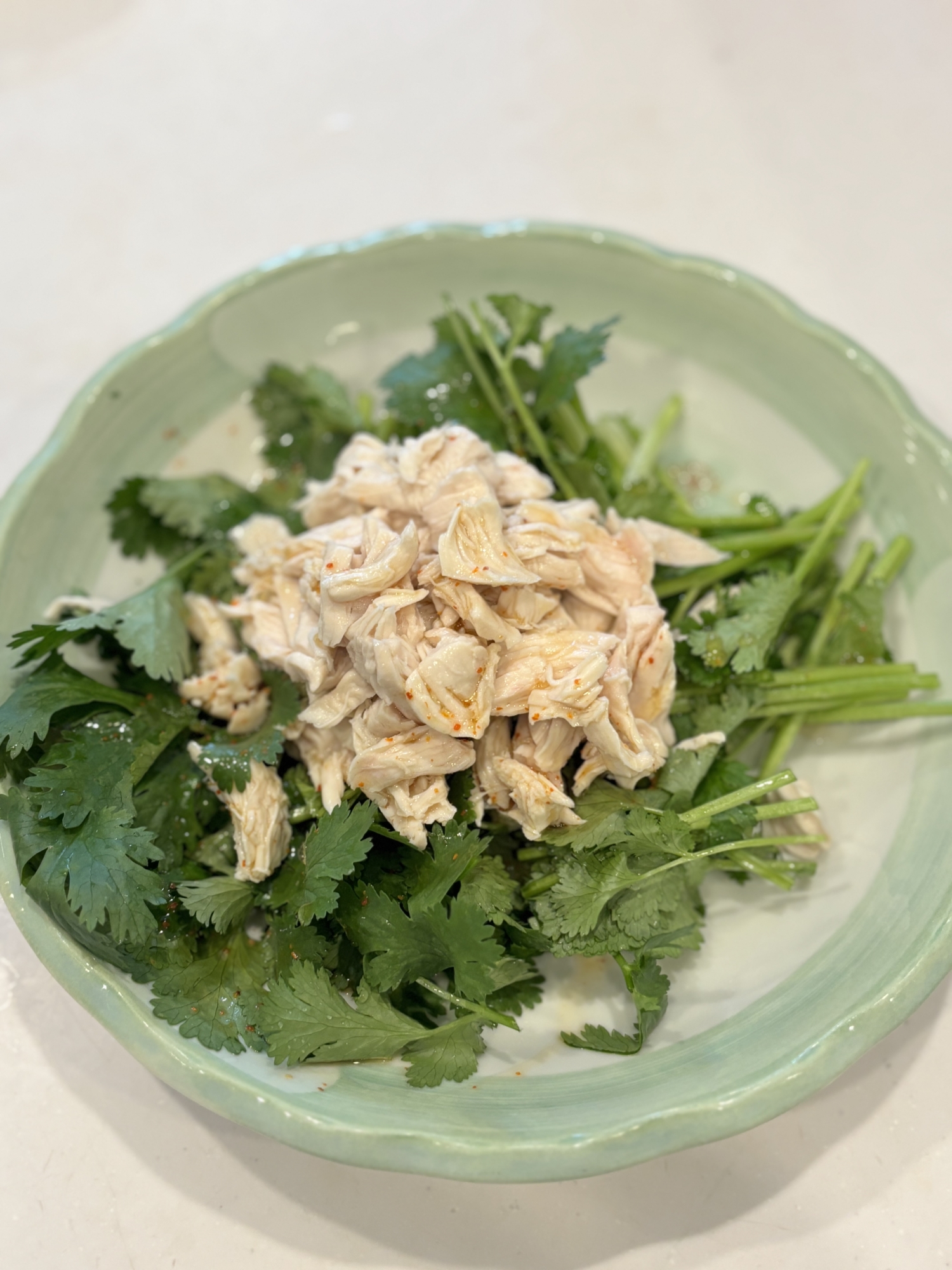 サッパリ！パクチーサラダ