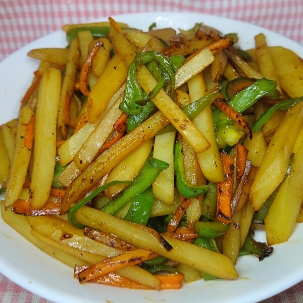 じゃがいもとピーマンのオイスターソース炒め レシピ 作り方 By あやめぇ レポ返してます 楽天レシピ じゃがいもとピーマンのオイスターソース炒め レシピ 作り方 By あやめぇ レポ返してます 楽天レシピ