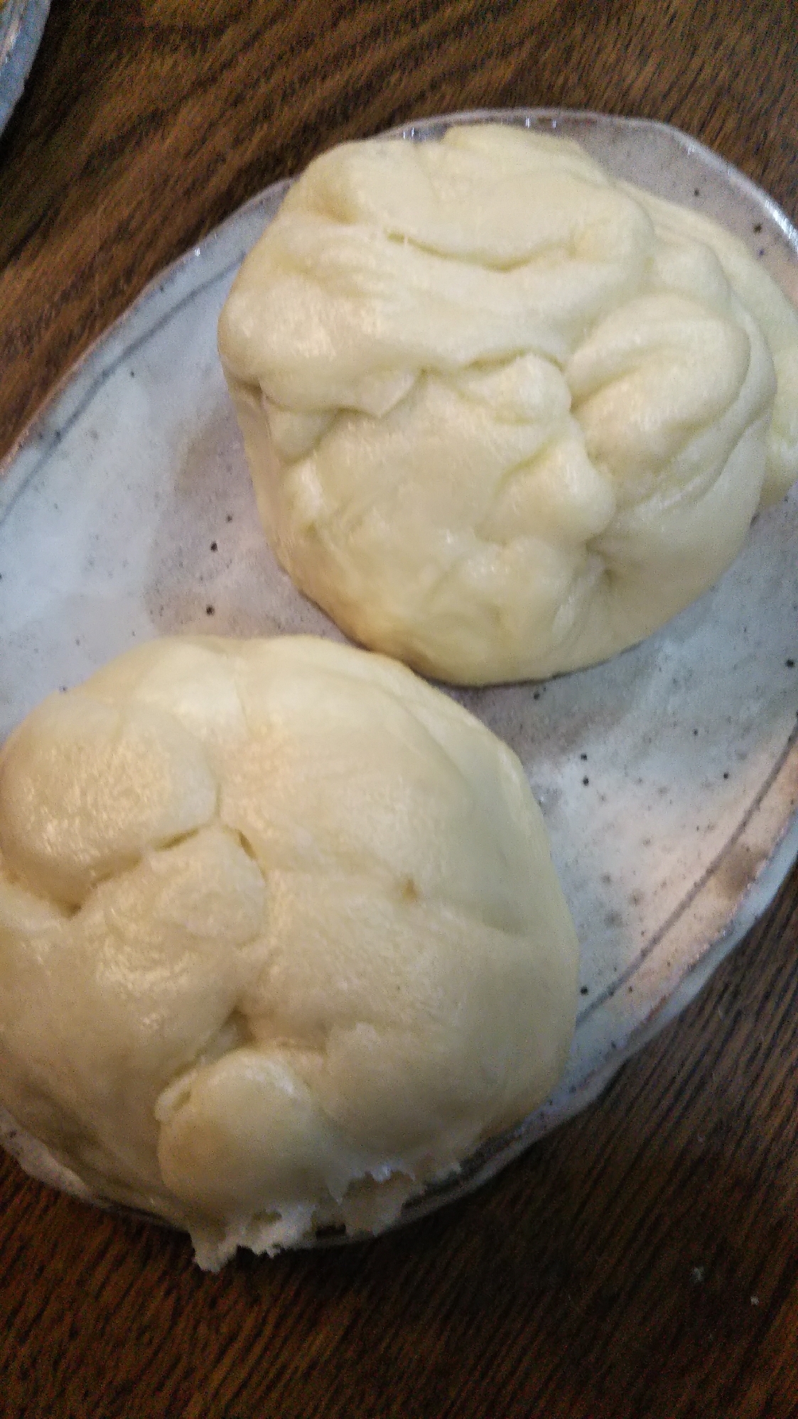 ベーキングパウダーで簡単肉まん