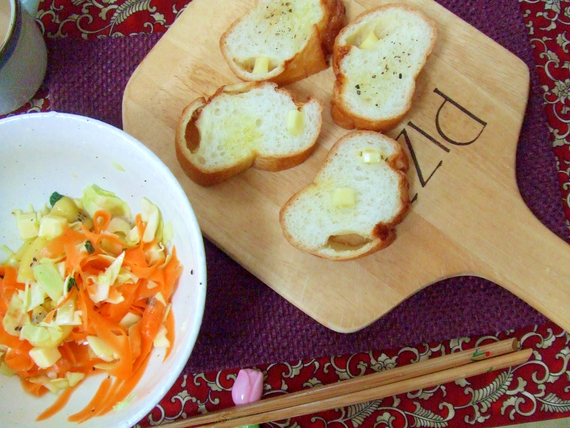 フランスパンをおいしく食べる