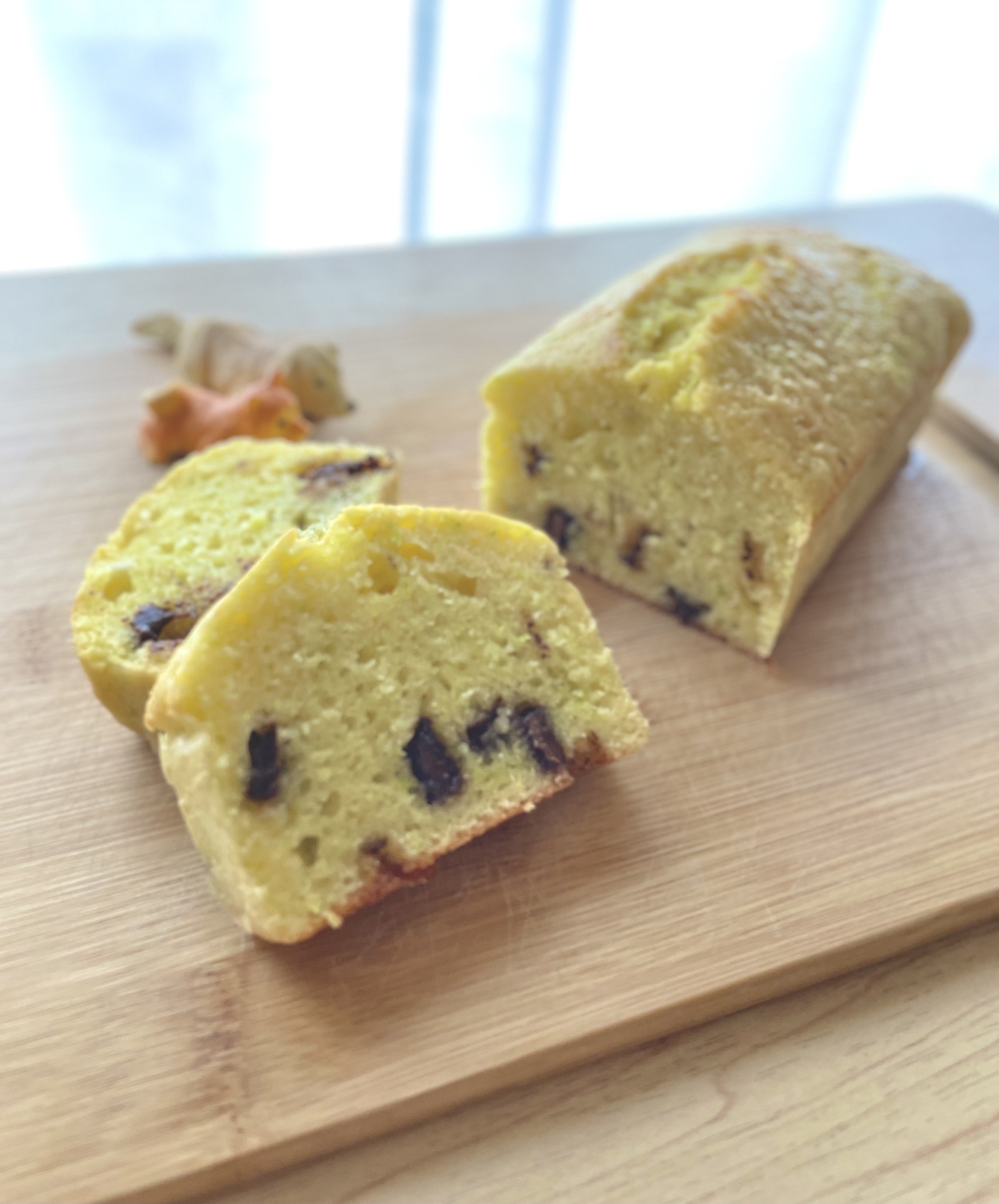 メロン風味♡きゅうりパウンドケーキ♡