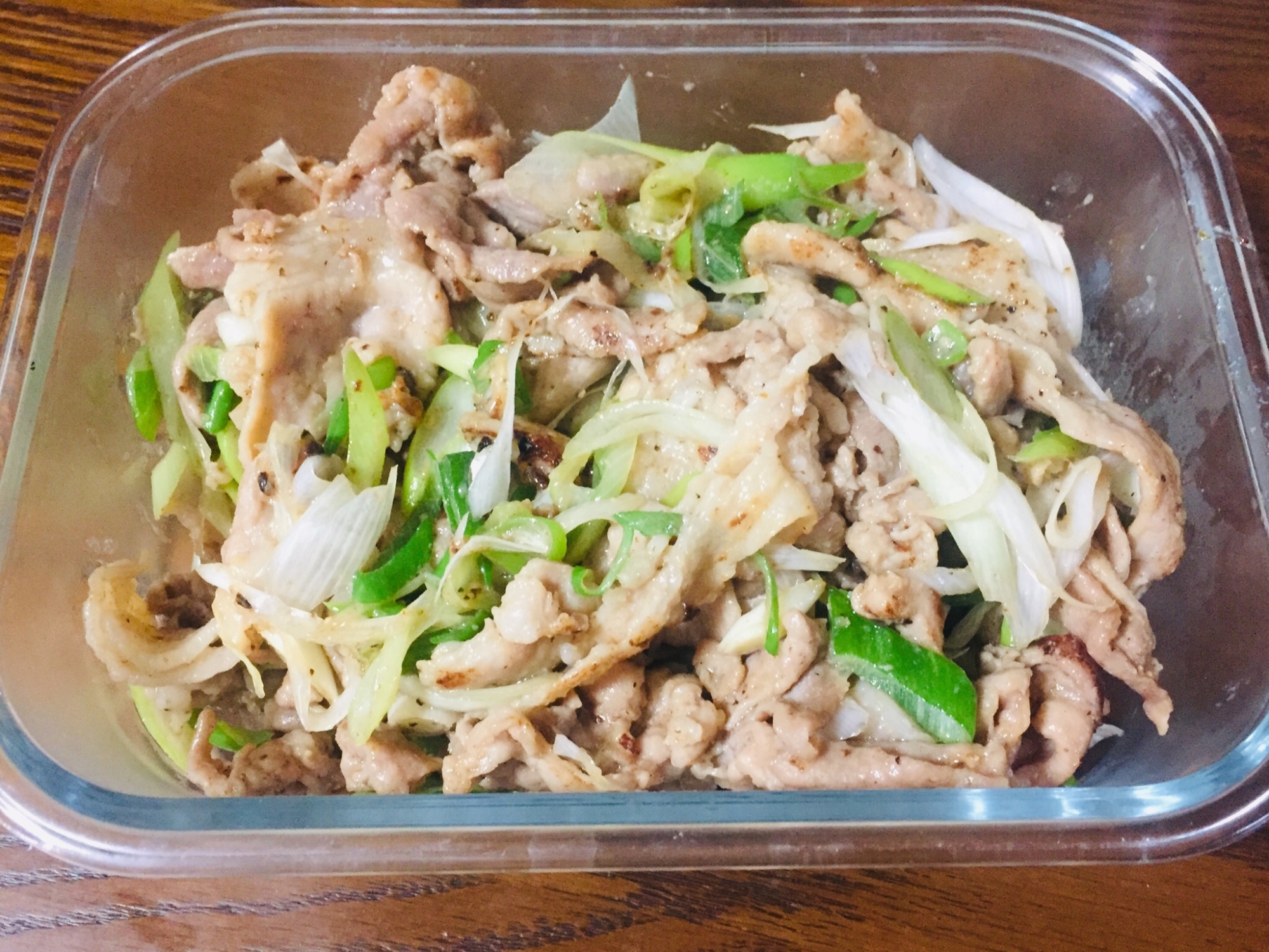 豚こま肉の塩麹焼き(お弁当にも！)