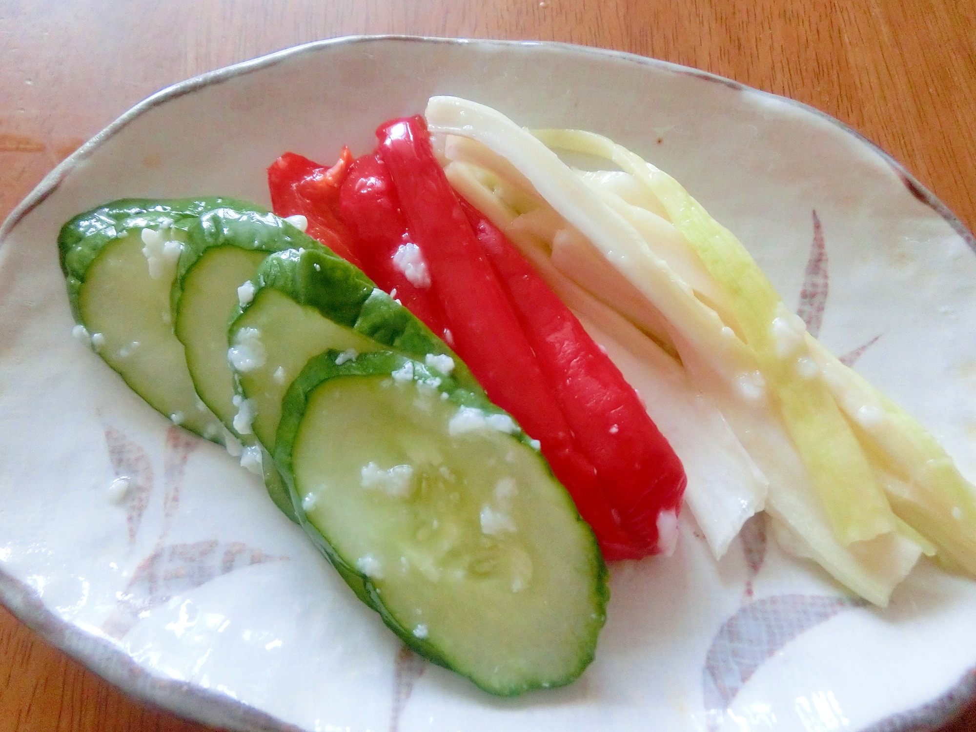 野菜の塩麹漬け