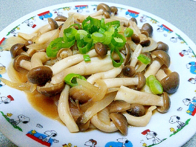 お弁当にも 玉ねぎとしめじのポン酢炒め レシピ 作り方 By Chico Maho 楽天レシピ