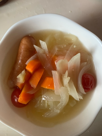 簡単♪煮込むだけ野菜と鶏肉のポトフ