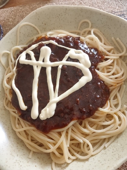 ミートソースパスタ