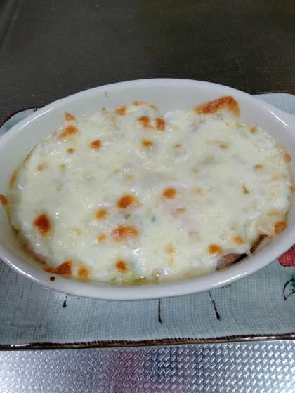 粉なし！〜簡単ポテトマカロニグラタン〜