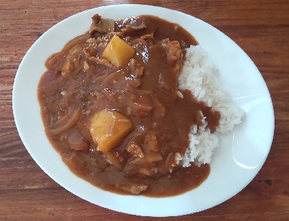 にんにくたっぷり☆豚ひき肉のカレー