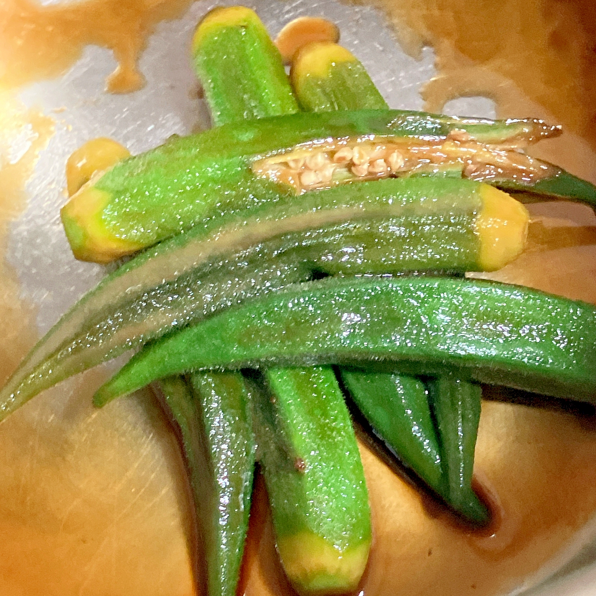 簡単副菜☆オクラの炒め煮