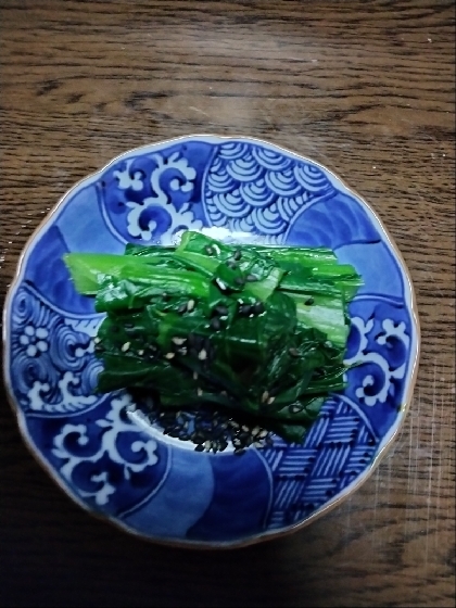 こちらも試しました。収穫した小松菜で。美味しくできました。レシピ有難うございました。