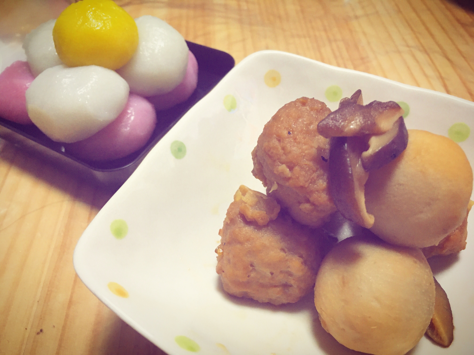 コロコロ☆肉団子と里芋の簡単煮物